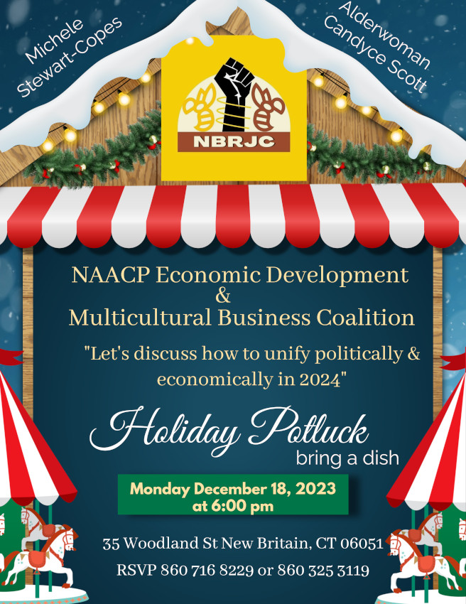 NAACP Economic Development Committee and Multicultural Business Coalition Holiday Potluck Meeting